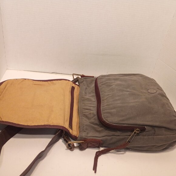 DULUTH Oil Cloth Canvas Sling Bag Messenger Crossbody - Picture 10 of 15